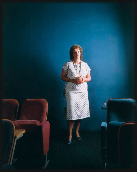 Die Kinogängerin / The cinemagoer &copy;  Burkhard Philipp von Harder