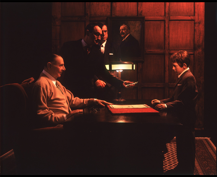 VATERBILDER | FATHERPICTURES - Part II - Der Vertrag / The contract- 2004 &copy;  Burkhard Philipp von Harder